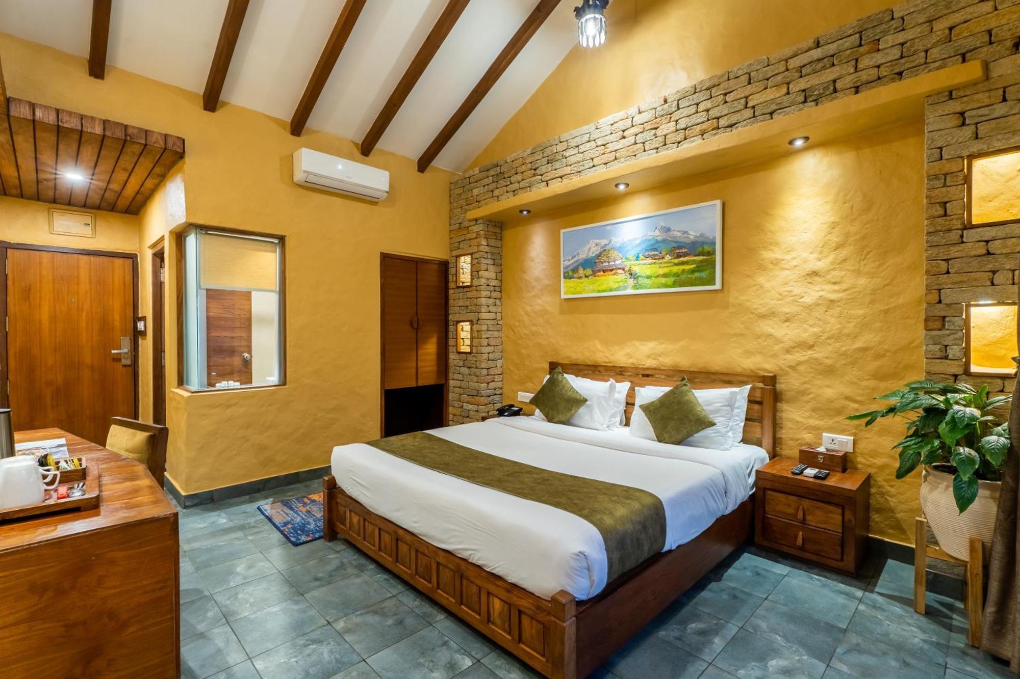 Bar Peepal Resort โพคารา ภายนอก รูปภาพ Deluxe Room