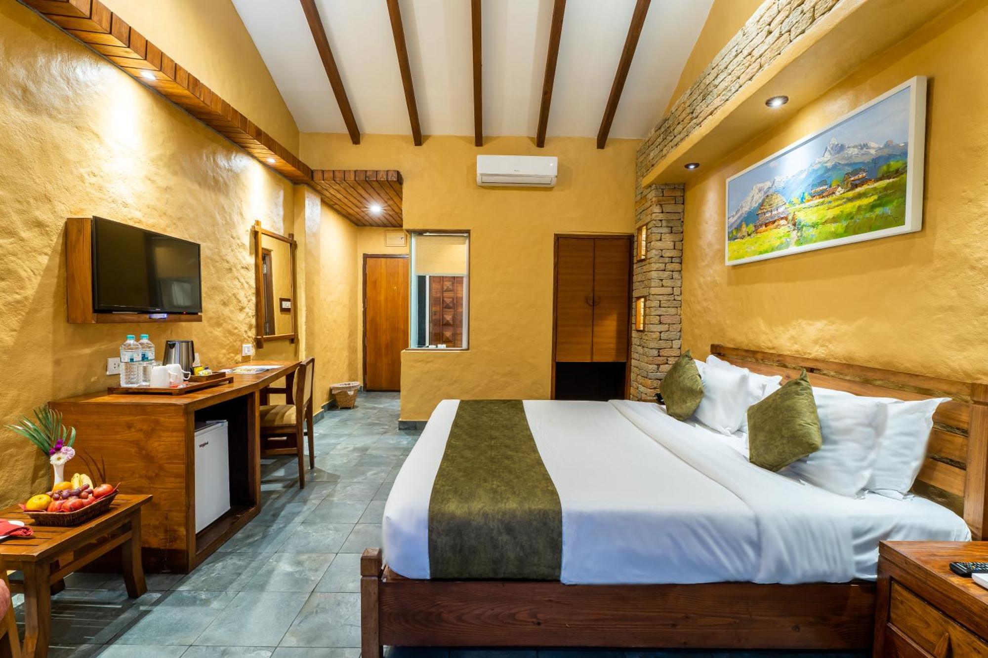 Bar Peepal Resort โพคารา ภายนอก รูปภาพ Deluxe Room