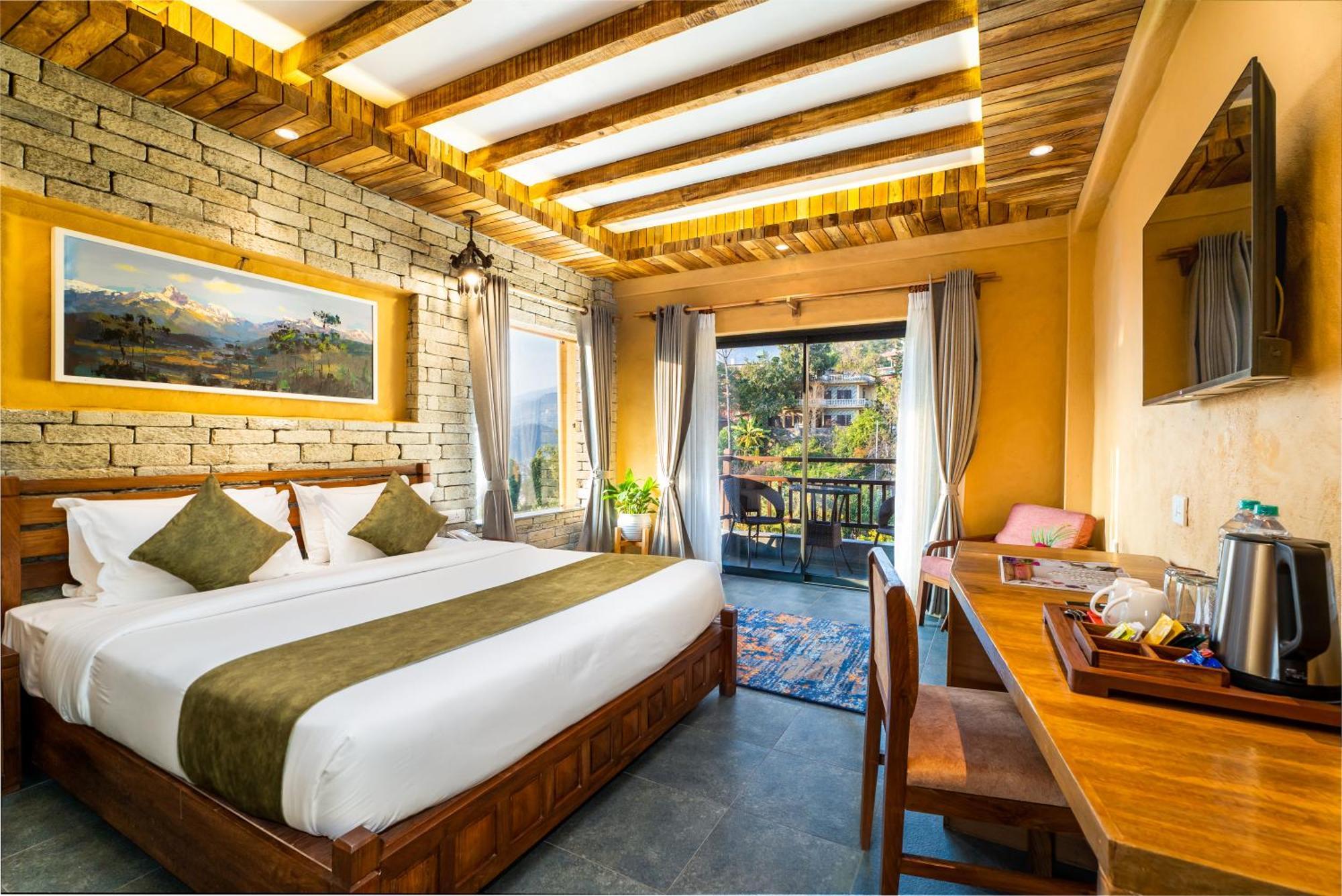 Bar Peepal Resort โพคารา ภายนอก รูปภาพ Deluxe Room
