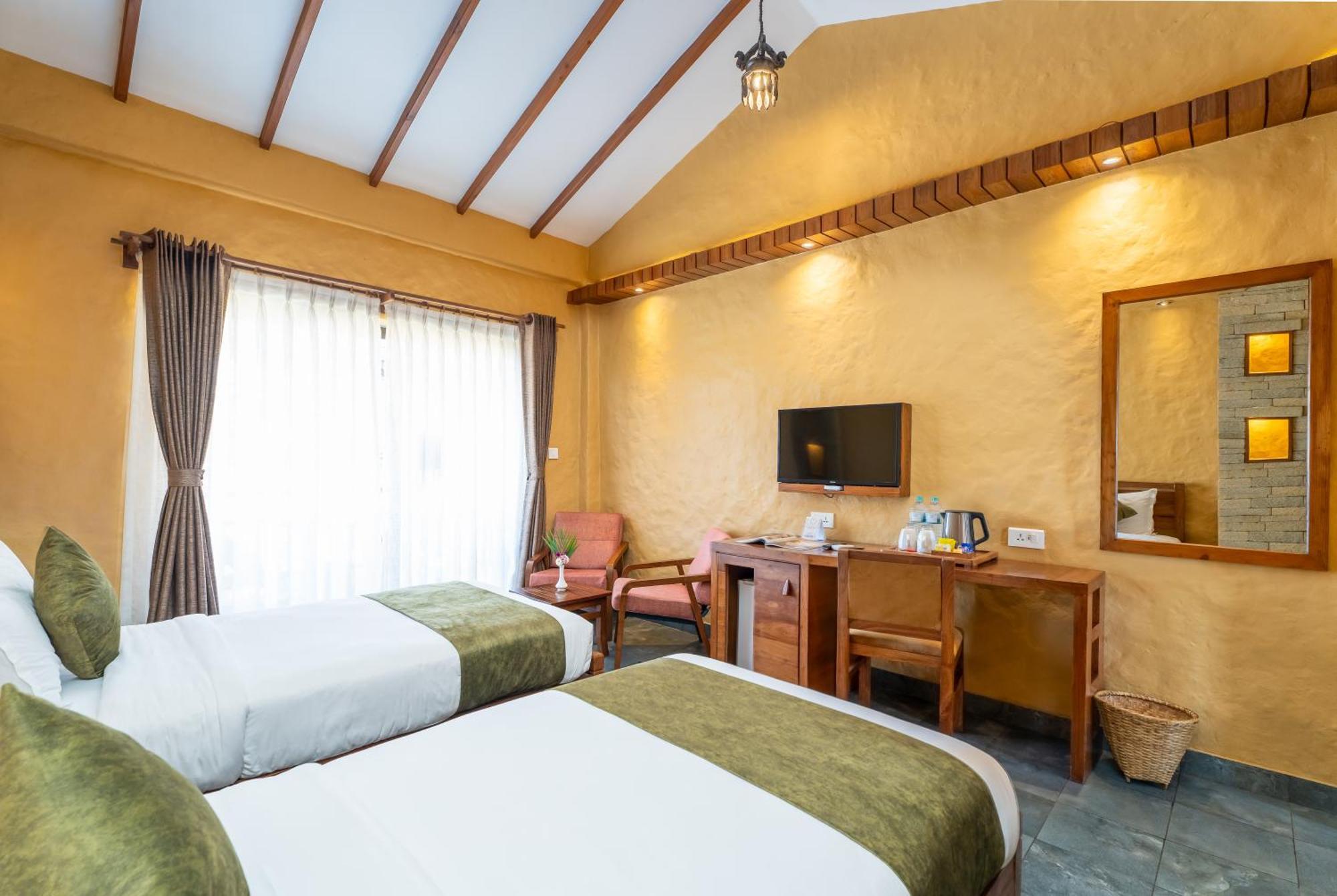 Bar Peepal Resort โพคารา ภายนอก รูปภาพ Deluxe Room