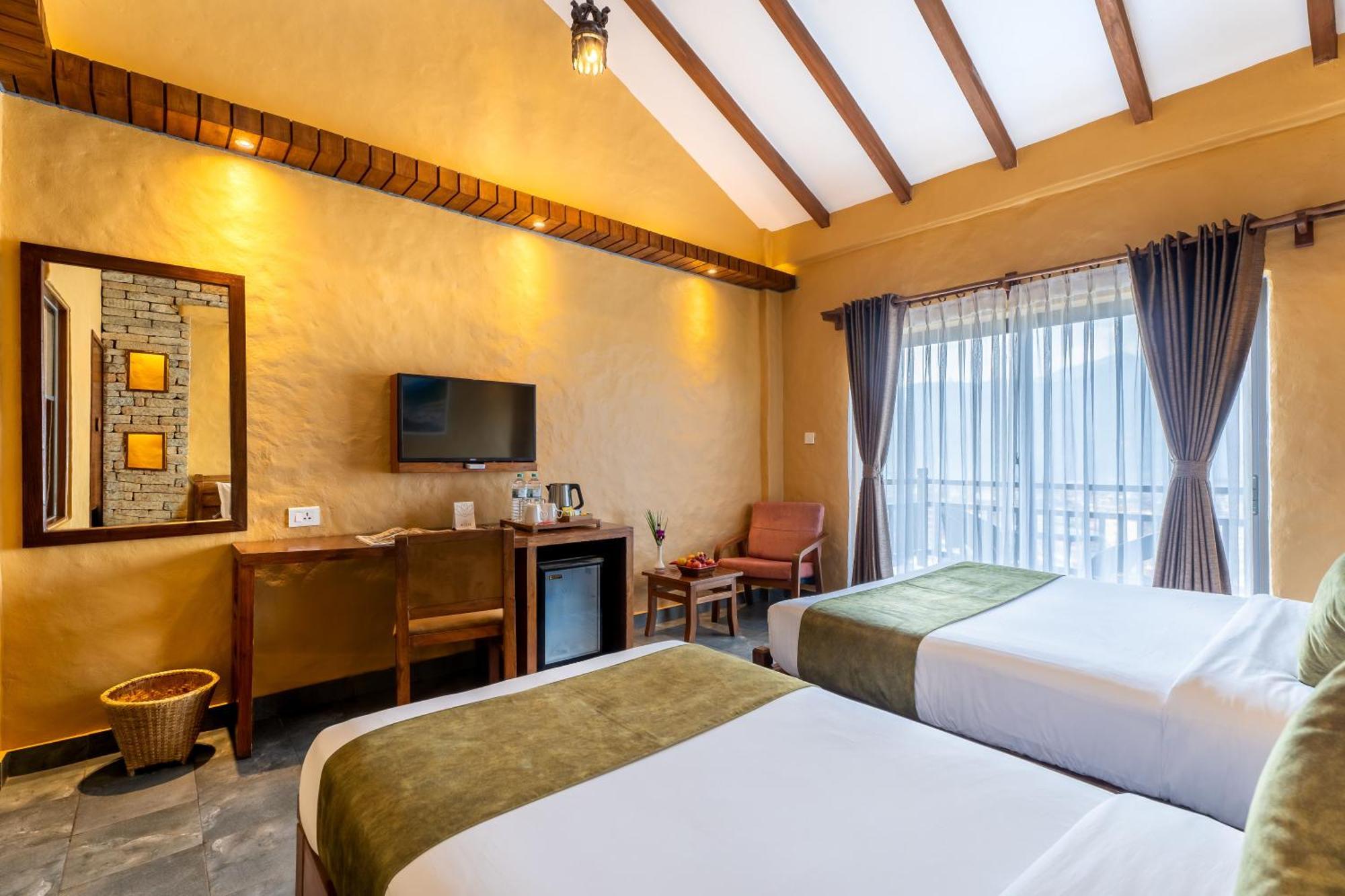Bar Peepal Resort โพคารา ภายนอก รูปภาพ Deluxe Room